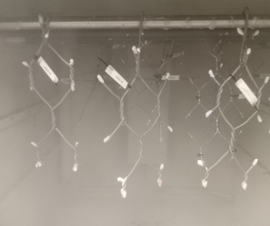 malla de acero doble torsión supera pruebas de laboratorio