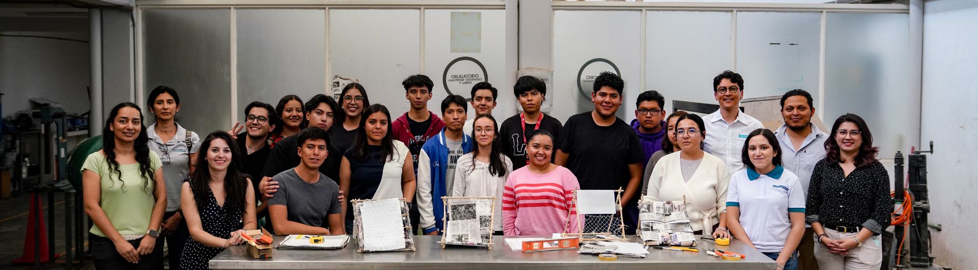 Barreras de contención: desafío puso a prueba los conocimientos de los estudiantes de Geotecnia en la UAQ 