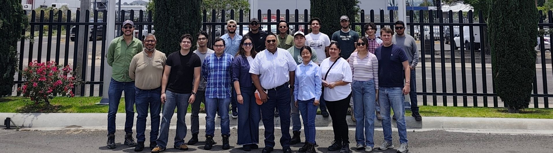 Fabricación y aplicaciones del gavión: jóvenes ingenieros de la UDLAP recorrieron la planta de Maccaferri