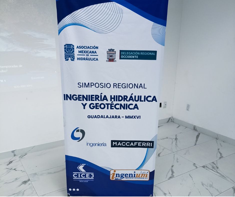 Maccaferri México patrocinador de simposio de hidráulica y geotecnia