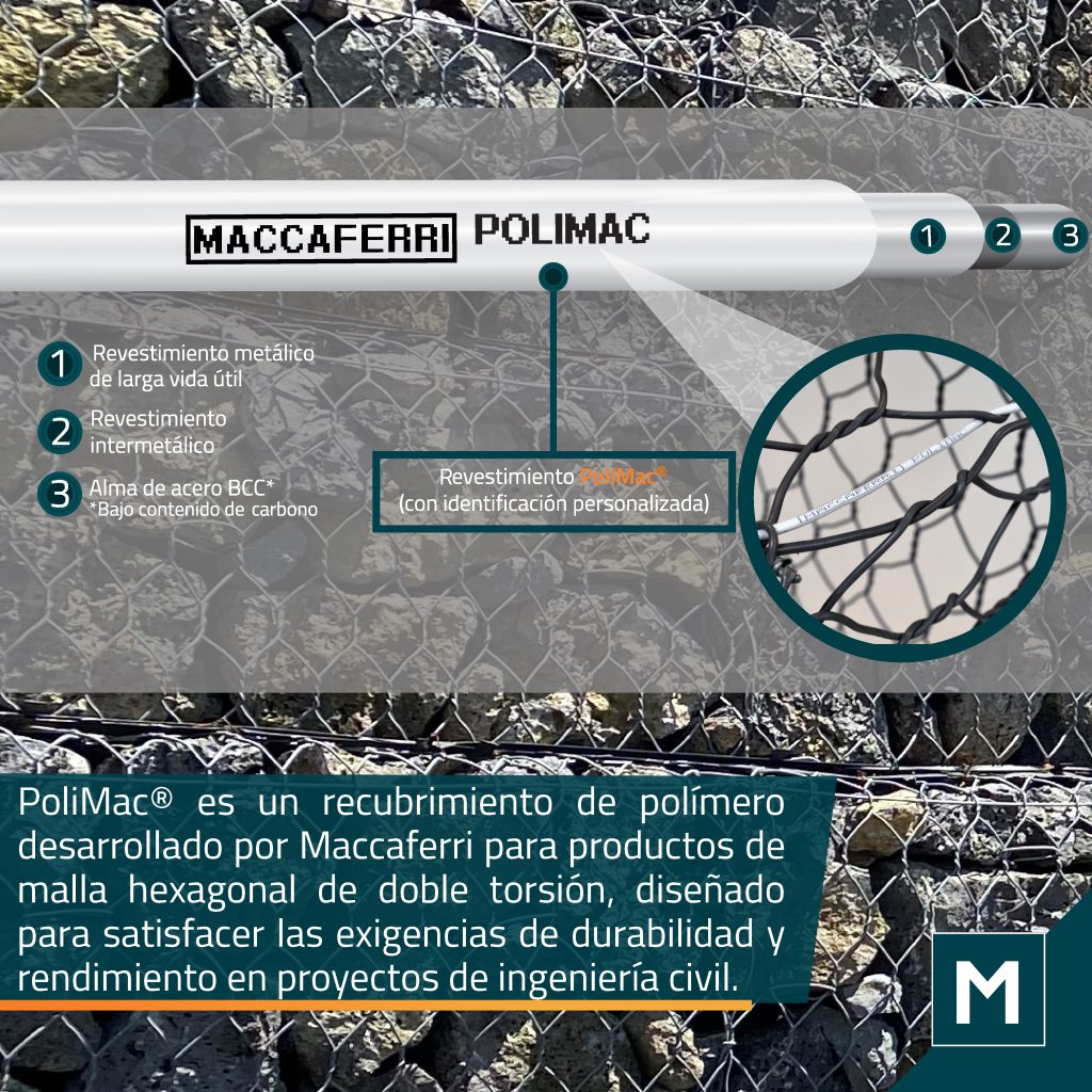 Revestimiento polimérico para malla de acero galvanizado (1)