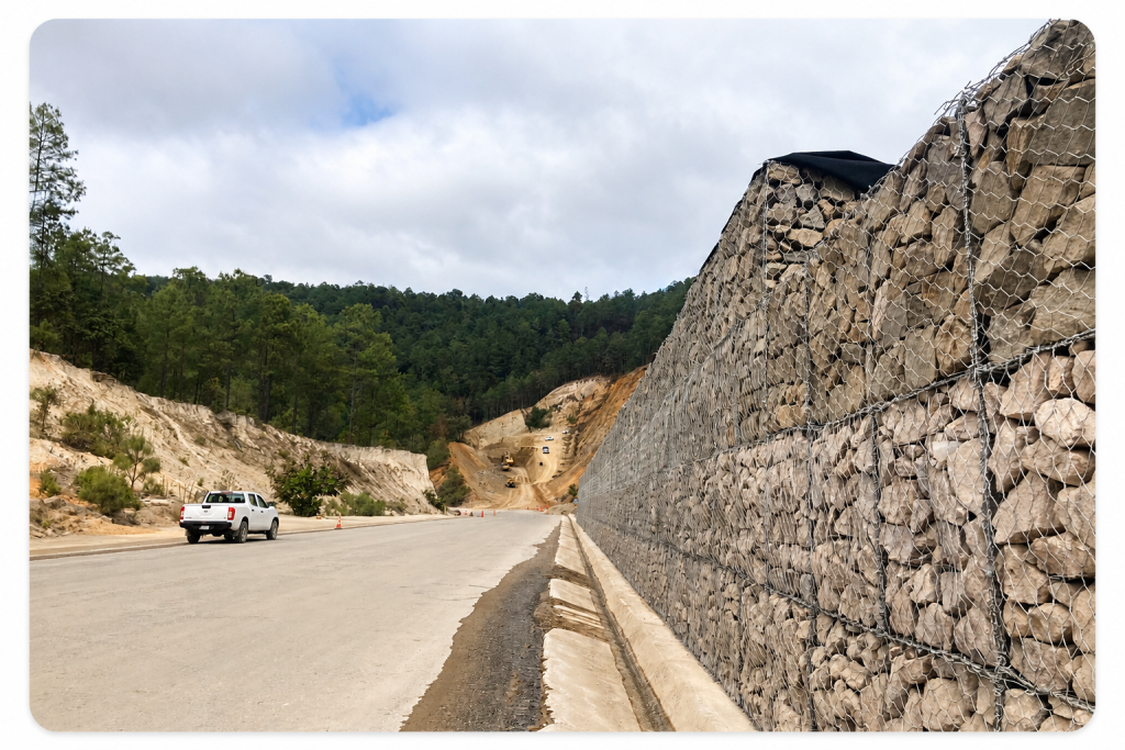 Taludes Maccaferri