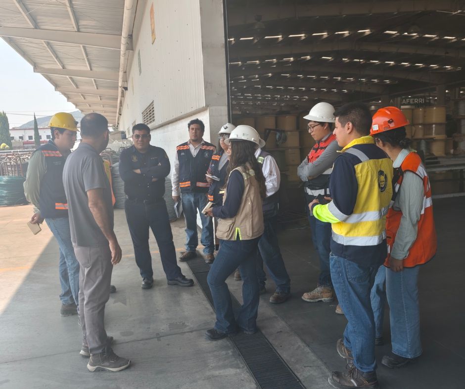 Universidad de Guanajuato en planta de Maccaferri México