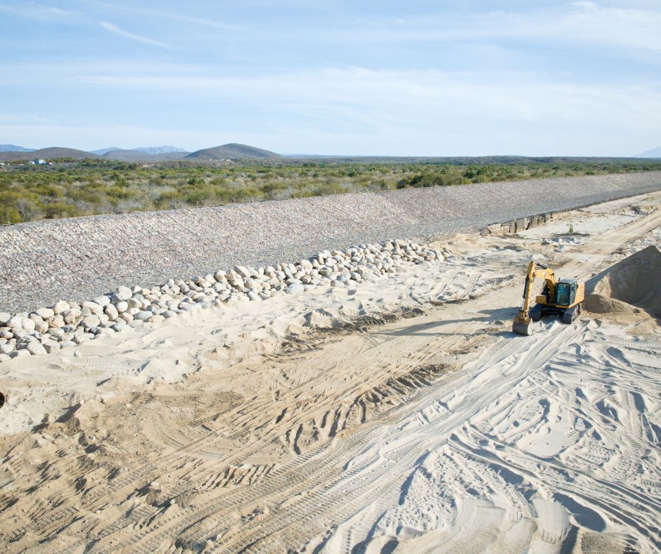 Colchones Reno de Maccaferri para revestimiento
