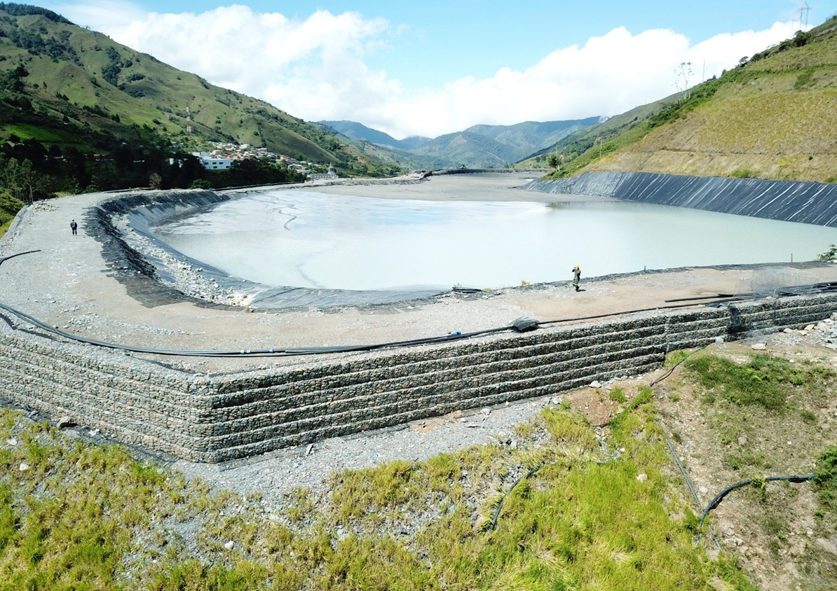 Presa de Jales con TerraMesh