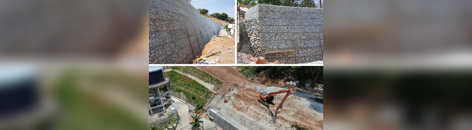 Slope Strengthening and Rehabilitation works at Port Dickson, Negeri Sembilan, Malaysia 