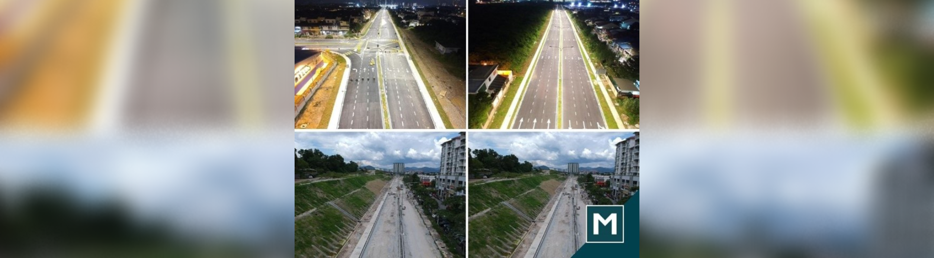 Road Widening at Taman Fadason, Kepong, Kuapa Lumpur 