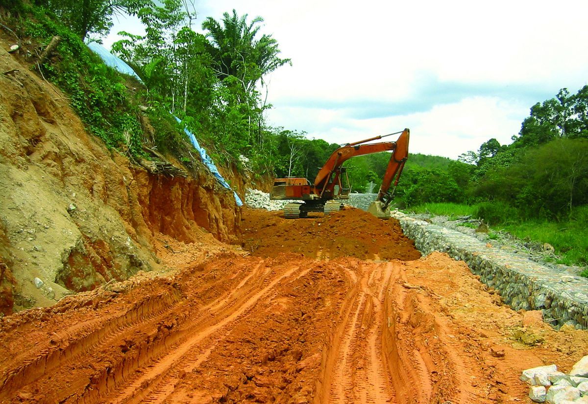 ROAD EMBANKMENT REINSTATEMENT