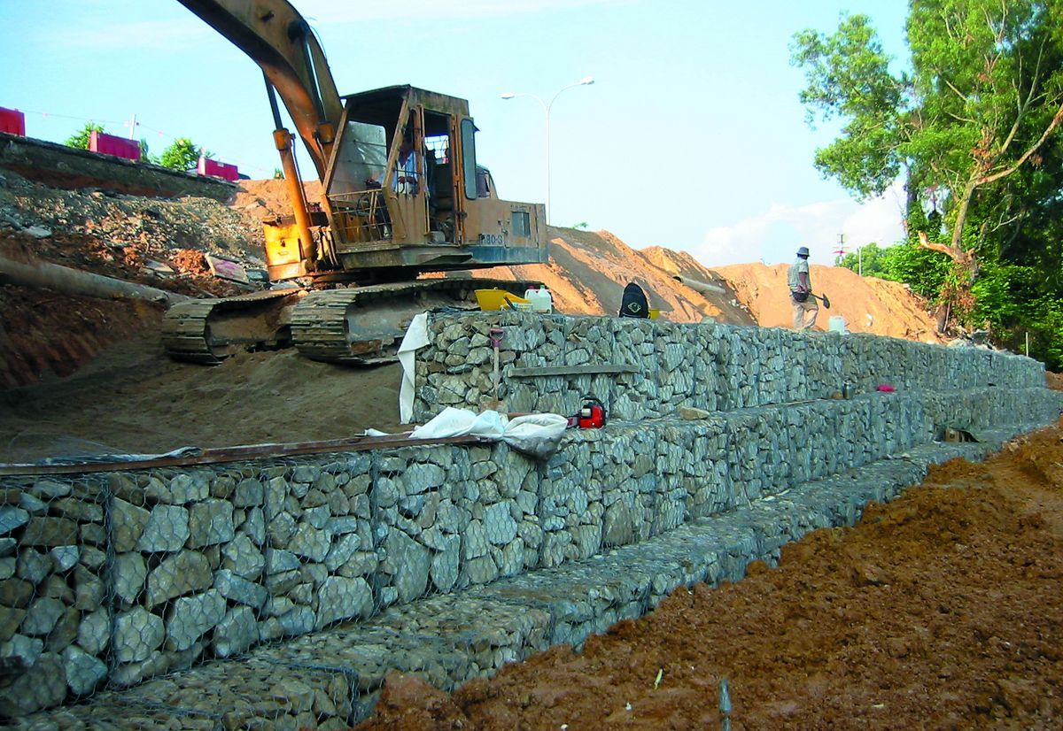 ROAD EMBANKMENT STABILIZATION