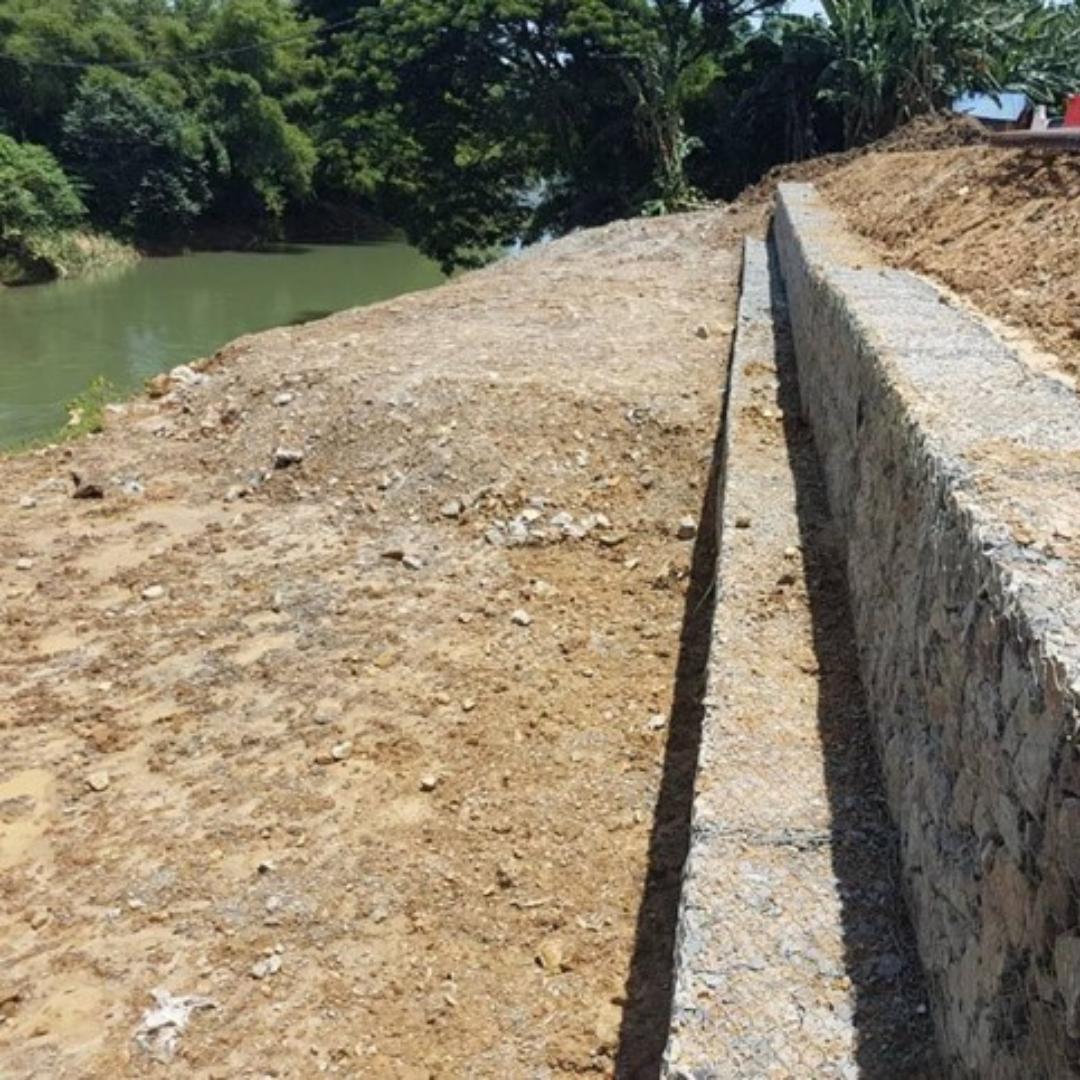 Hydraulic Works at Jalan Bantayan Damat Sawah, Tuaran Sabah