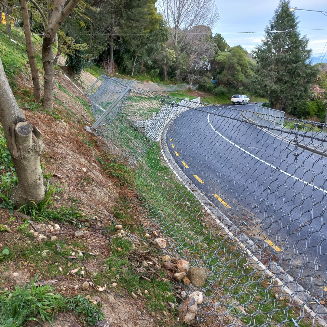 Safeguarding Moana Avenue: Advanced Rockfall Protection in Nelson