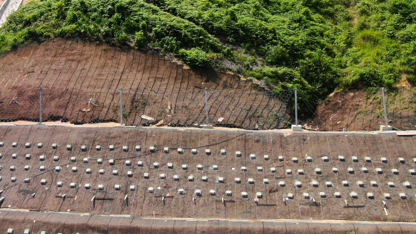 Rockfall Barrier Enhances Safety Along Road in Kenyir