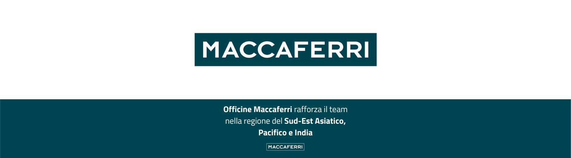 Officine Maccaferri strengthens its team to support growth in Southeast Asia, the Pacific and India
