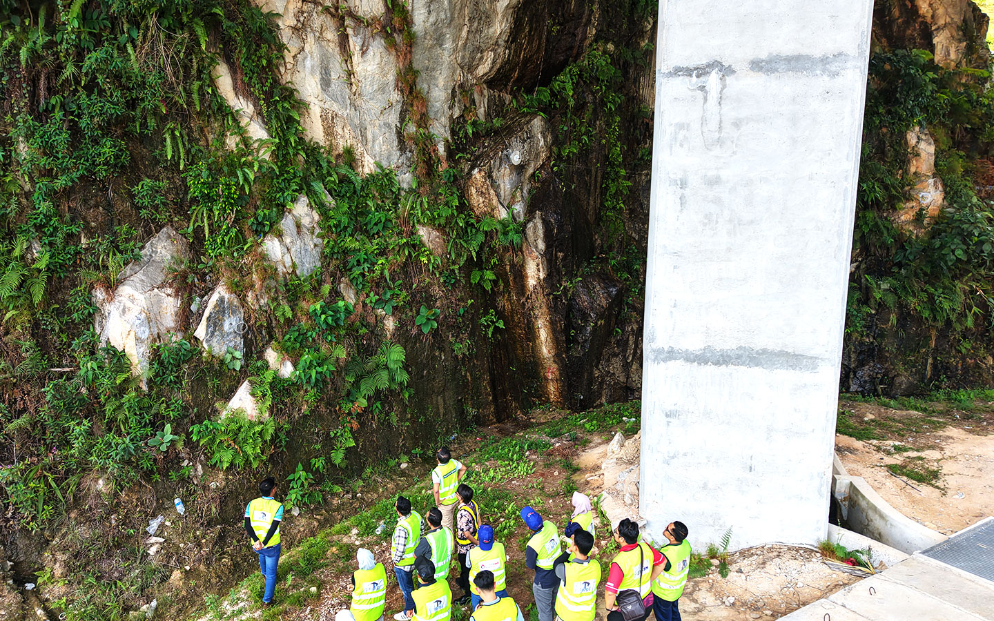 Proof of Concept (POC) for HELLOMAC Geo & Clima Kit at SUKE Highway Rock Slope, Bukit Teratai