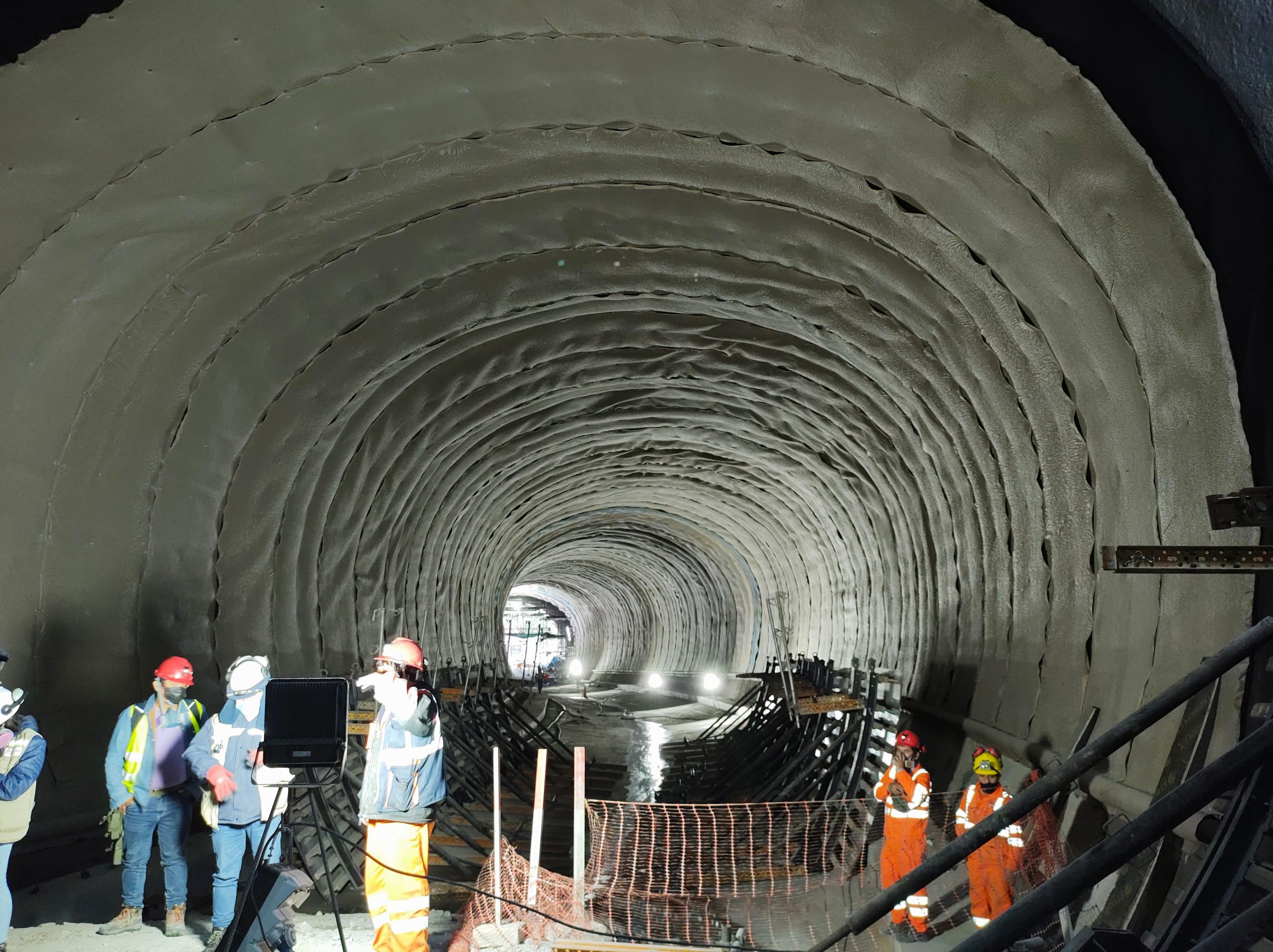 Sistema de drenaje en el túnel Ollachea: solución eficiente con MacDrain® FP