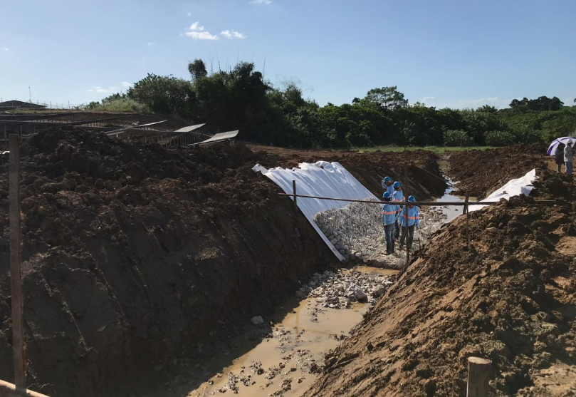 CLEANTECH SOLAR POWER PLANT STORMWATER DRAINAGE