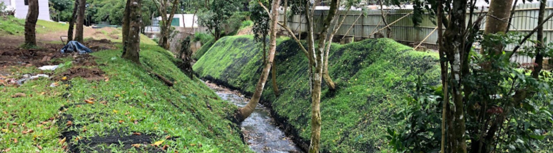 Kasa Luntian in Tagaytay City Creek Revetment Protection