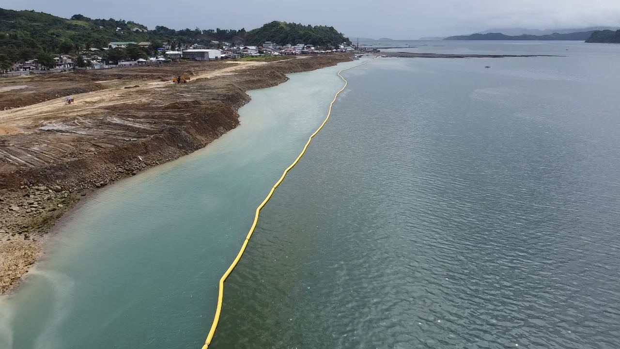 Preserving Coastal Ecosystems: Silt Fence in Catbalogan City, Samar