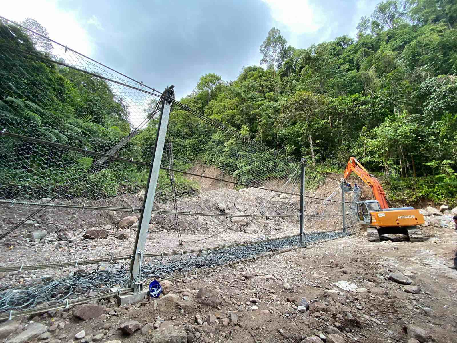 Debris Flow Barrier