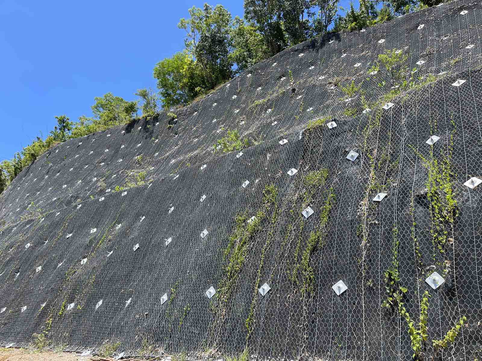 Active Rockfall Protection System in Narra, Palawan