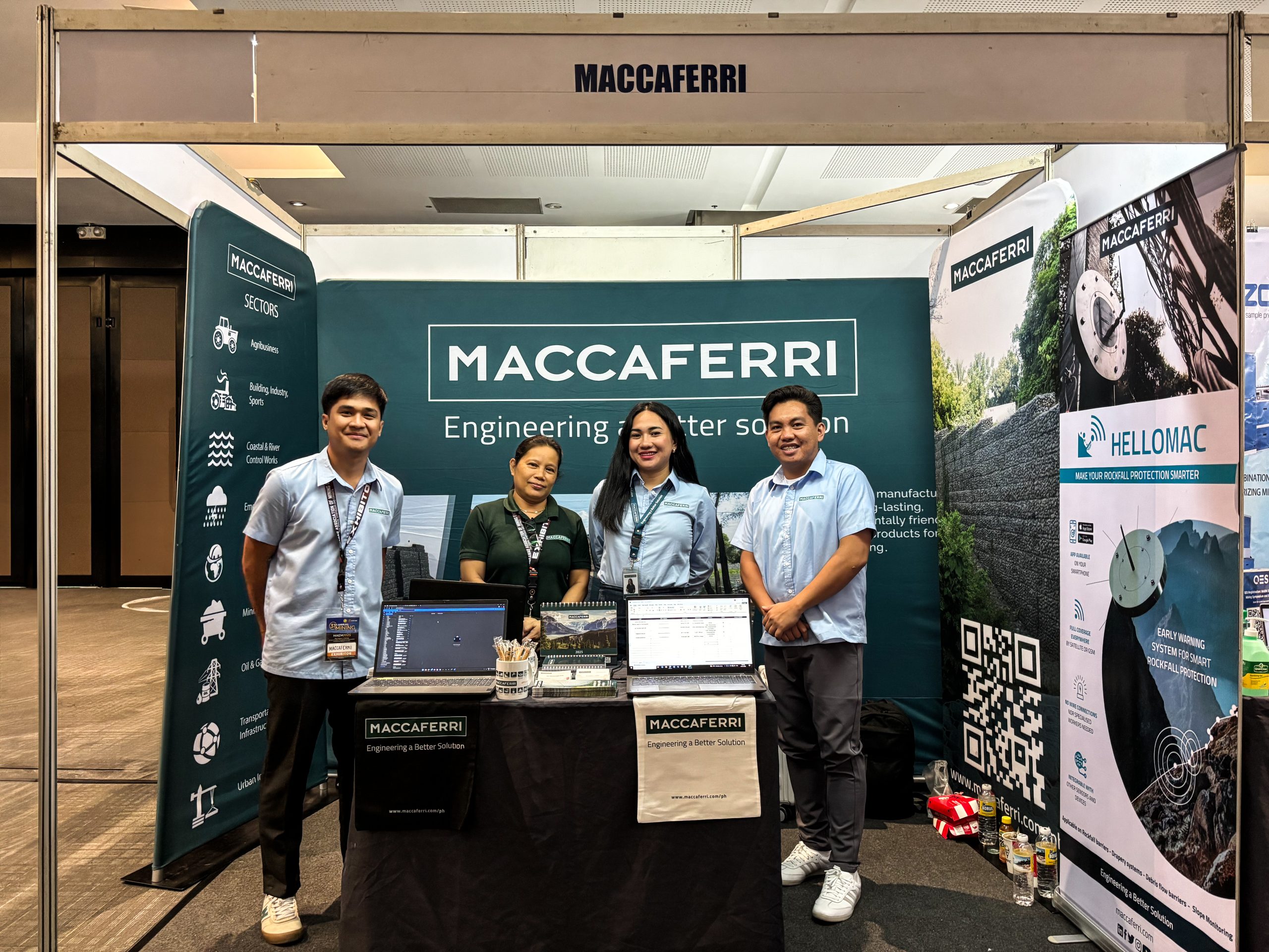 Innovating with Purpose: Maccaferri Philippines Attends the 31st Annual Mining Symposium & Exhibits