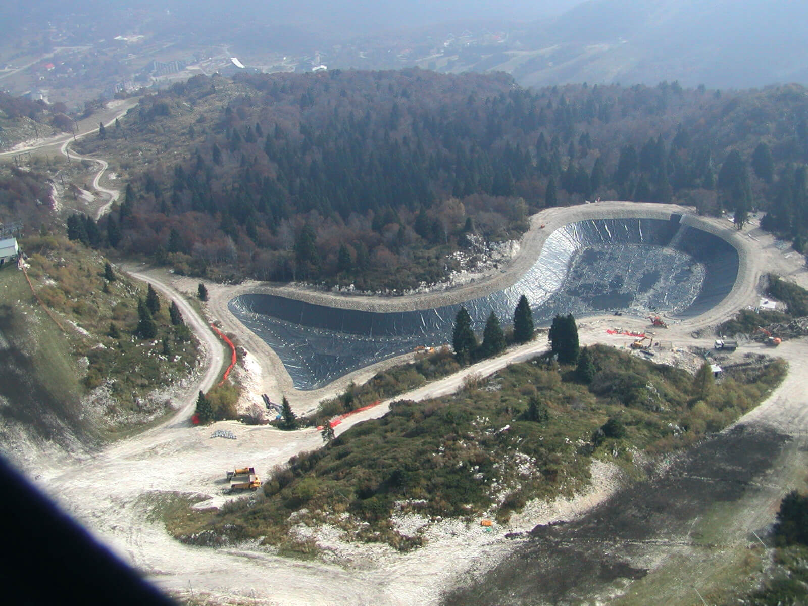 Soluções aplicadas na preparação da base de obras ambientais