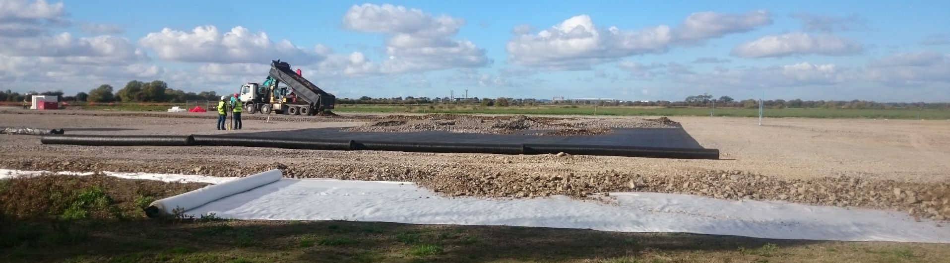 Tecido de Poliéster/ Geotêxtil Composto