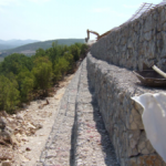 MOTORWAY SPLIT-PLOCE, RETAINING WALL STRUCTURE