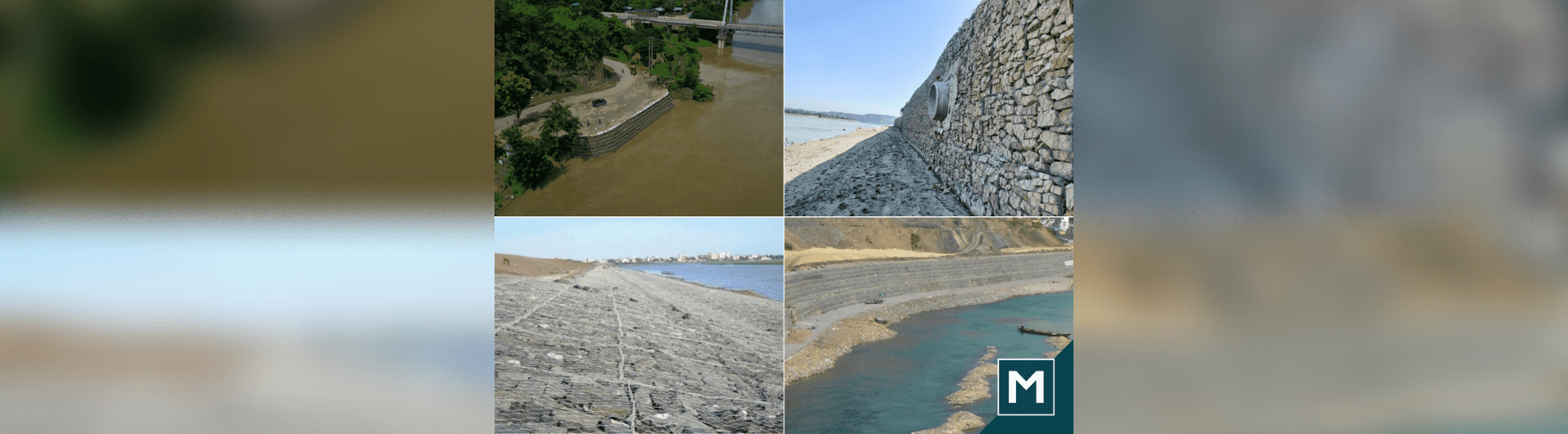 Maccaferri riverbank protection solutions in Bangladesh