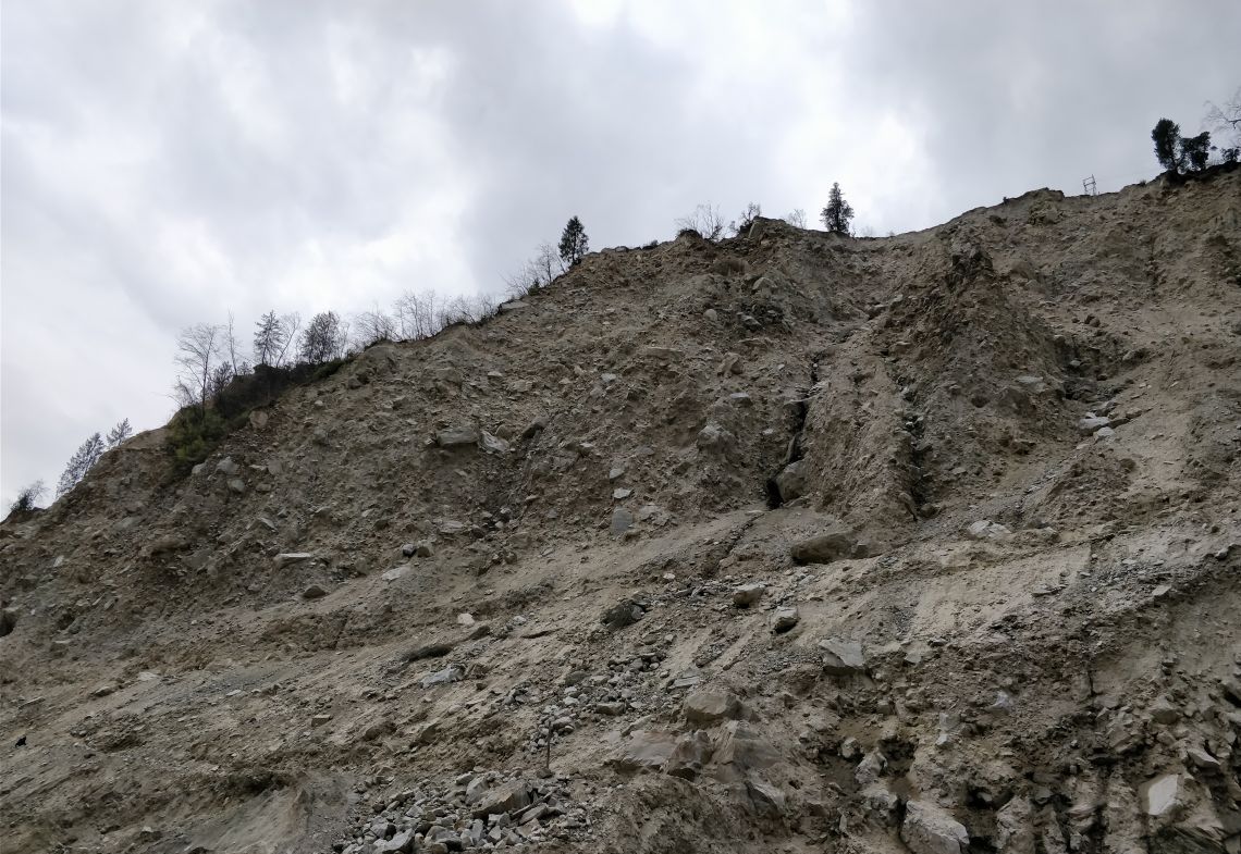 MITIGATION OF LANDSLIDE ZONE AT NH-58, LAMBAGARH