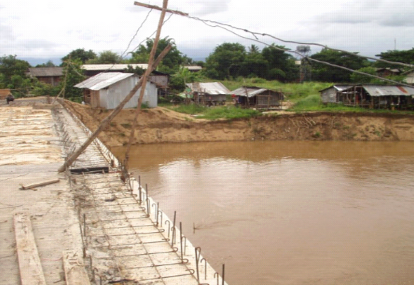 BRIDGE AND RIVERBANK PROTECTION AT KOK RIVER