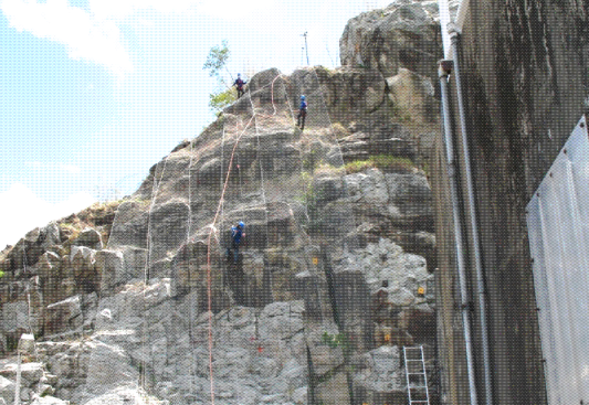 ROCKFALL PROTECTION AT BHUMIBOL DAM