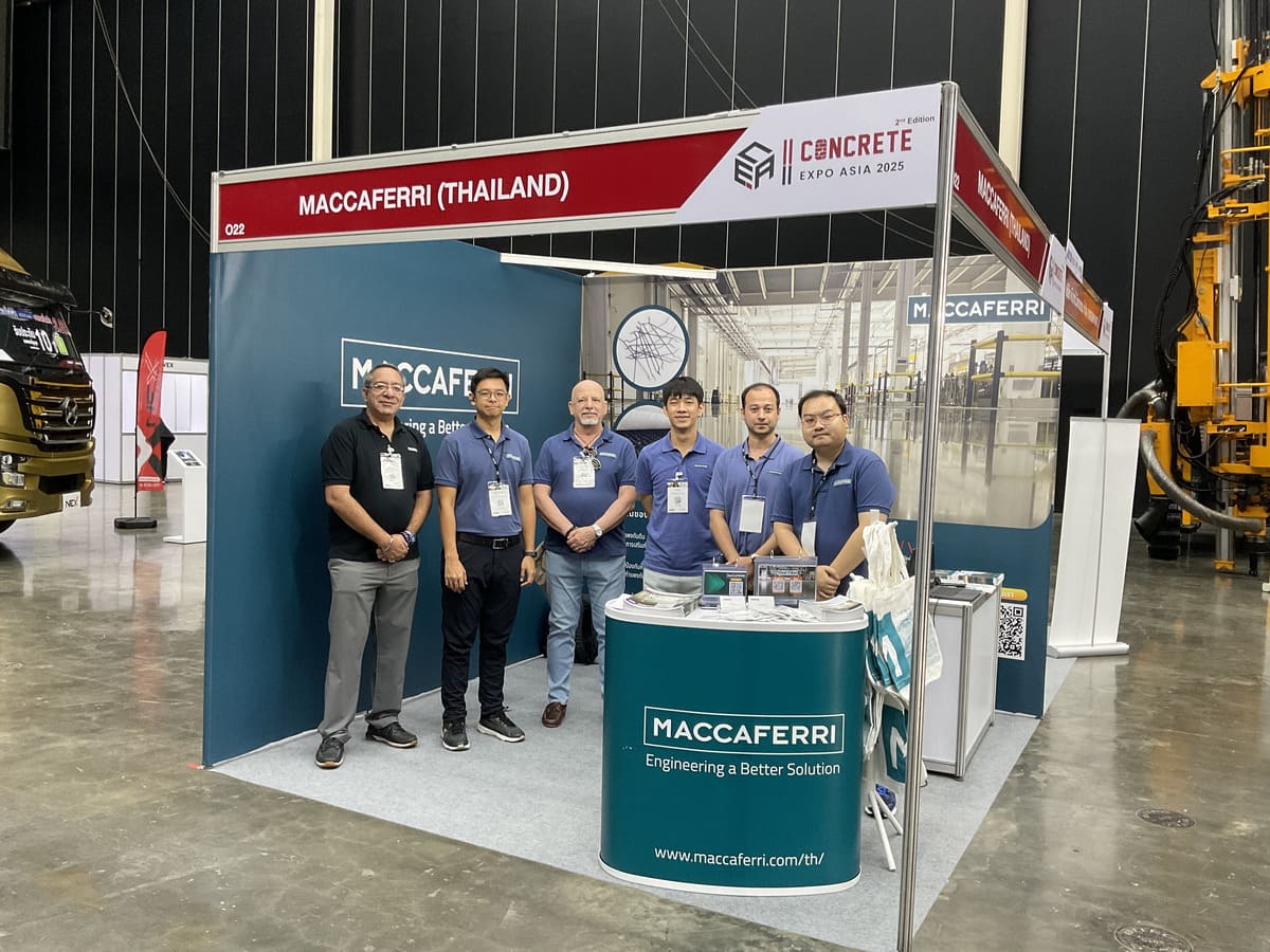 Maccaferri Thailand ขอขอบคุณทุกท่านที่พบกับเราในงาน Concrete Expo Asia 2025