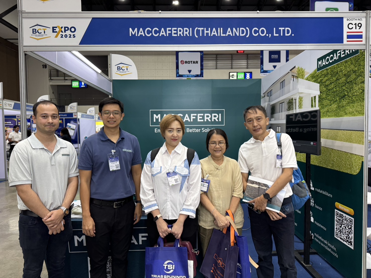 Maccaferri Thailand ขอขอบคุณทุกท่านที่มาพบกับเราในงาน BCT Expo 2025