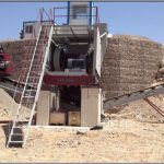 RETAINING WALL FOR THE JAW CRUSHER