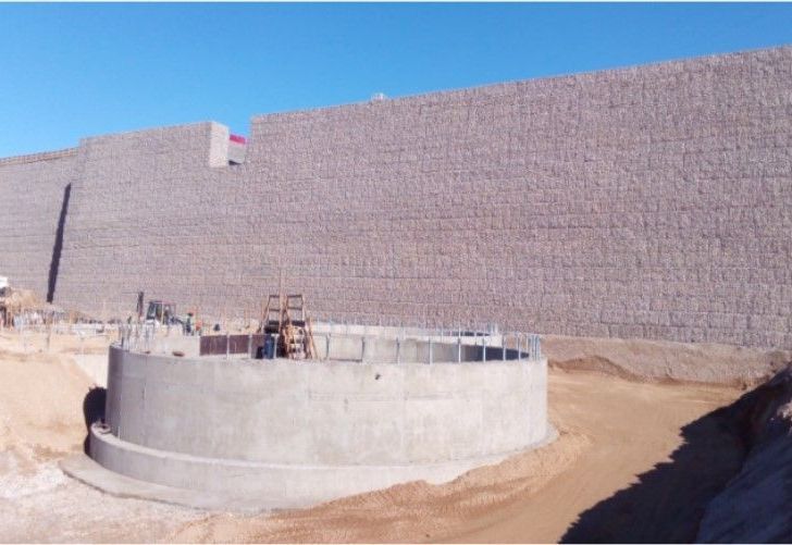 ÇÖPLER GOLD MINE RETAINING WALLS