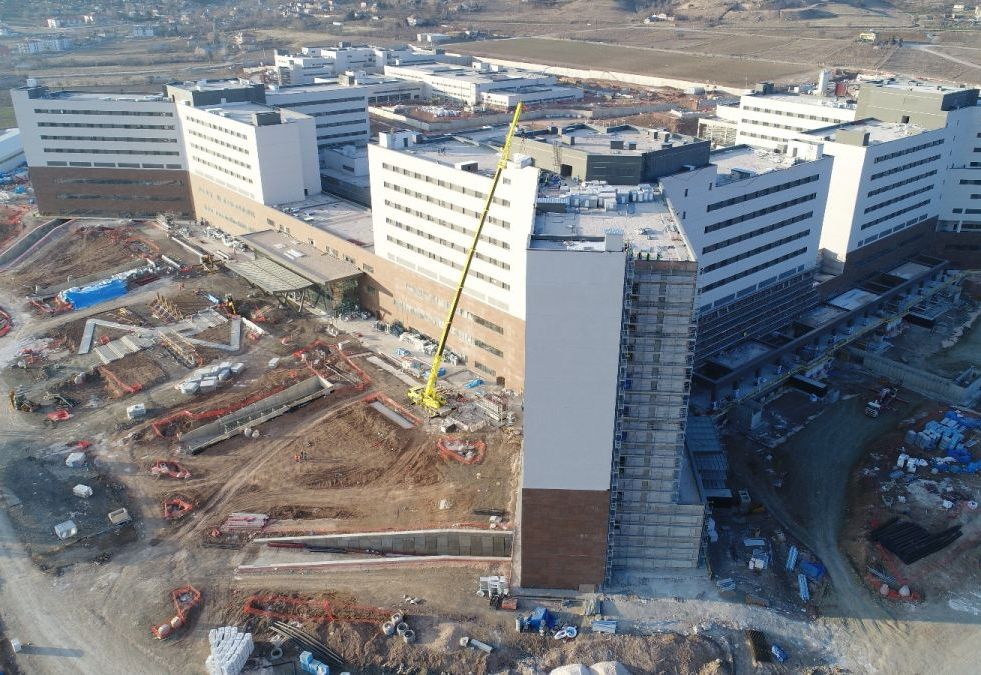 ELAZIĞ INTEGRATED HEALTH CAMPUS PRECAST PANEL RETAINING WALL