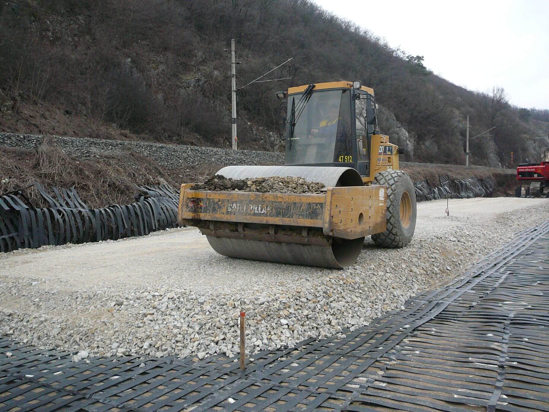 Piled Embankment Basal Reinforcement