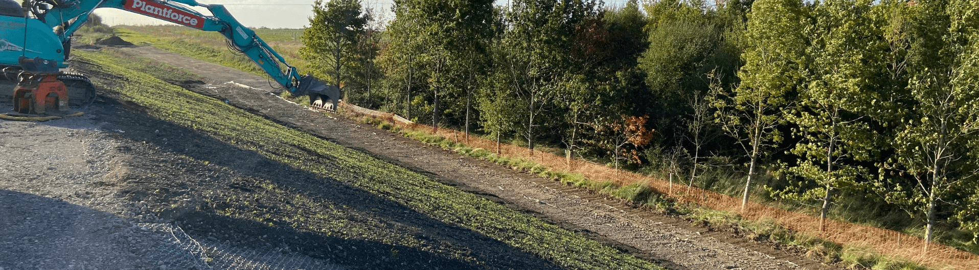 Anti-Burrowing Mesh for major re-build of UK railway line 
