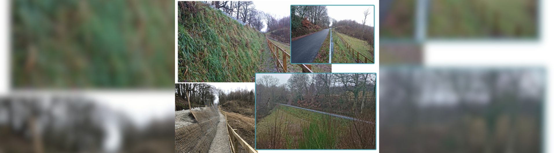 Green Terramesh® solution for landslip damage in Scotland