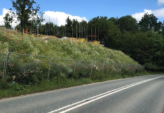 Erosion Control at Russell Homes, Saltersford Gardens
