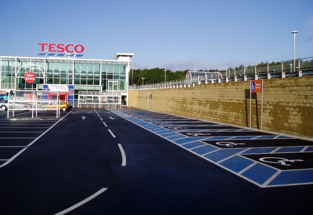 Retaining Wall for new supermarket