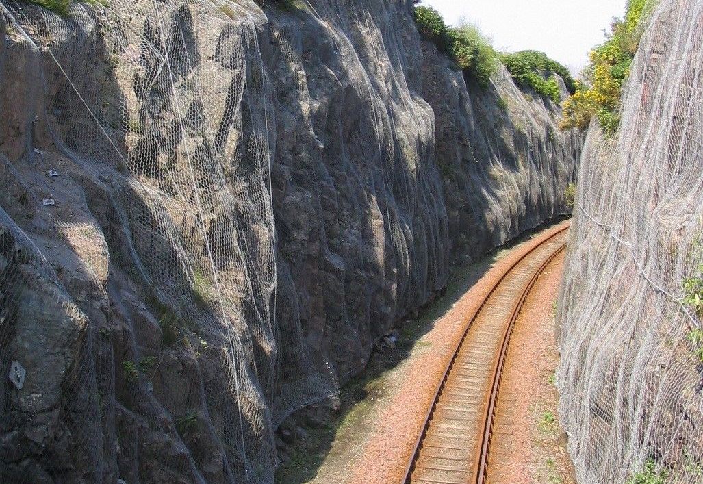 Remote Railway Rockfall Protection