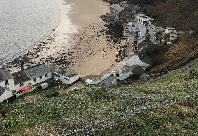 Morfa Nefyn Golf Club Cliff Edge