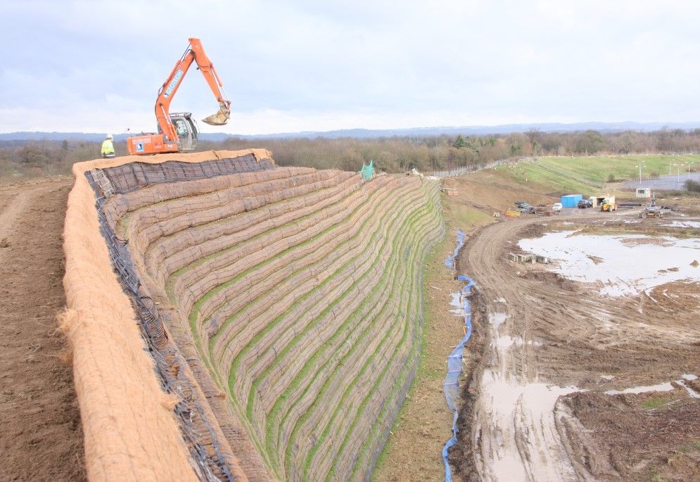 London Gatwick Airport Acoustic Bund