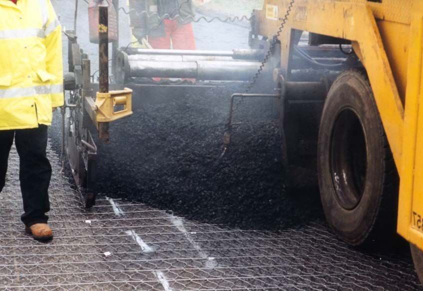 Road Mesh™ Pavement Reinforcement Solution for A507 Trunk Road