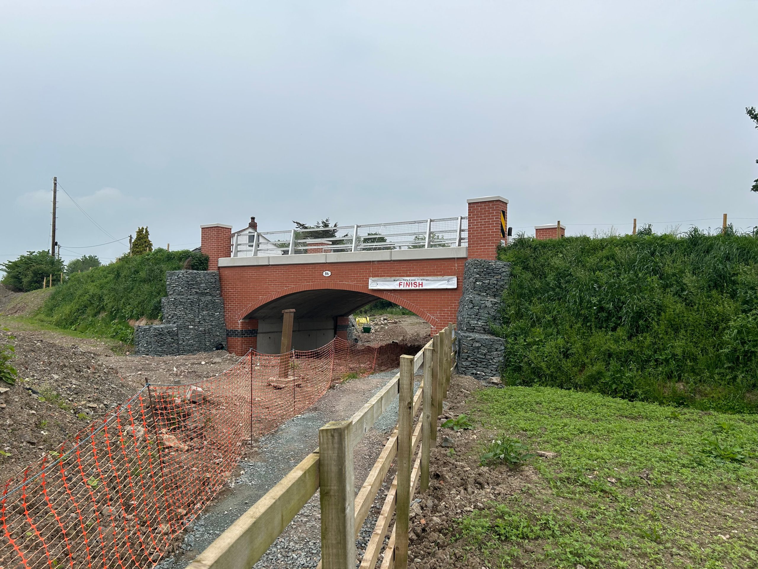 Montgomery Canal Restoration Sustainable Bridge and Retaining Wall Solution