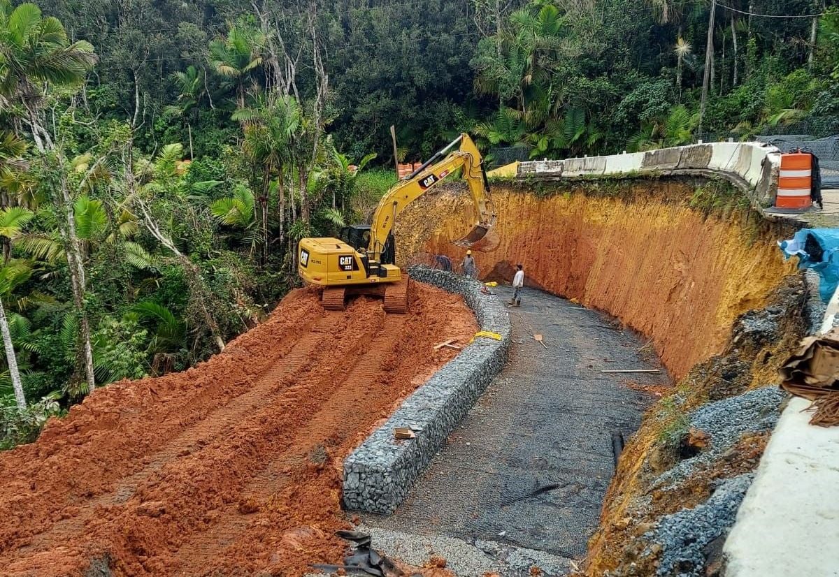 ACCESS ROAD DOPPLER RADAR CAYEY PUERTO RICO