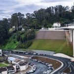 BAY BRIDGE, CALIFORNIA, 112-FOOT-TALL VEGETATED RSS