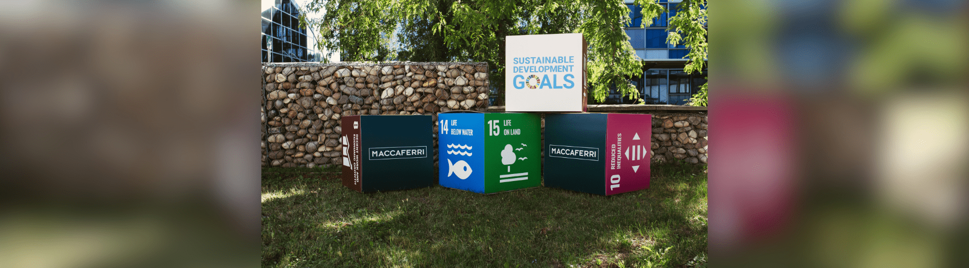 Sustainability bites – Maccaferri’s commitment to sustainable production and consumption patterns